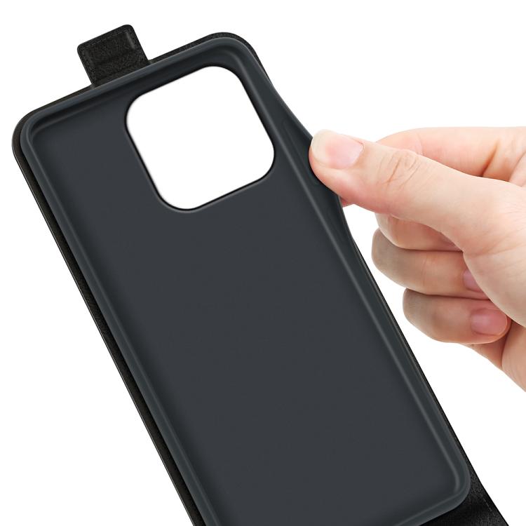 For Realme 16 Pro+ 5G R64 Texture Single Vertical Flip Leather Phone Case
