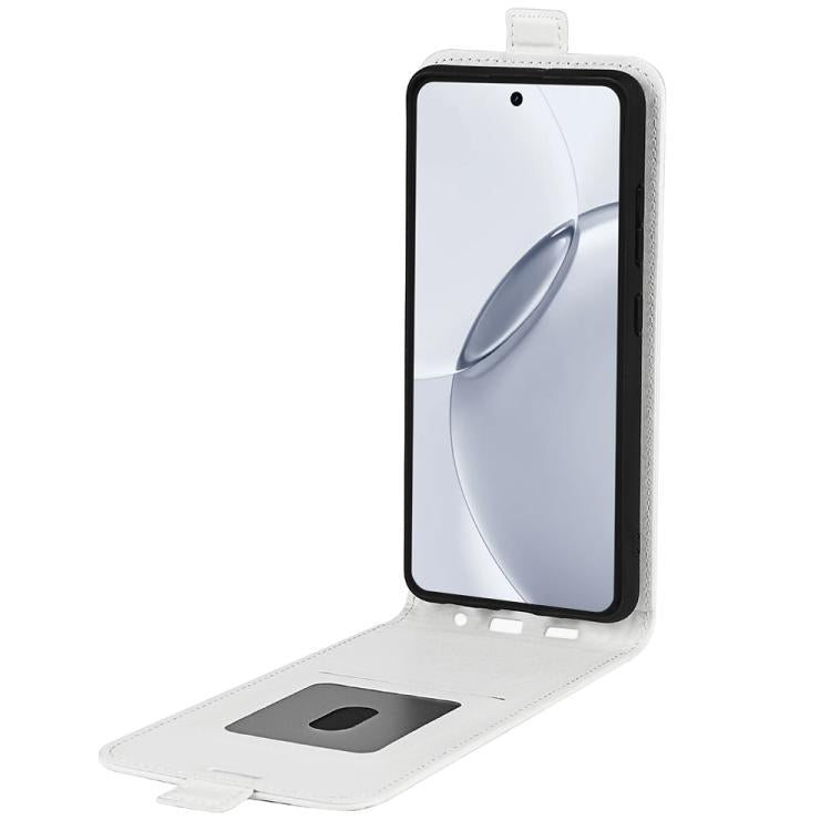 For Realme 16 Pro+ 5G R64 Texture Single Vertical Flip Leather Phone Case