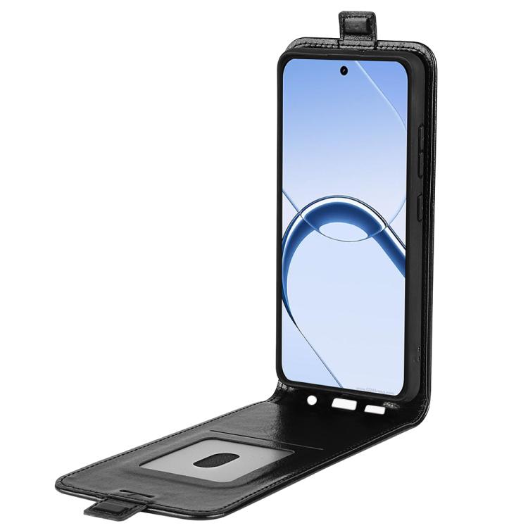 For Realme 16 5G R64 Texture Single Vertical Flip Leather Phone Case