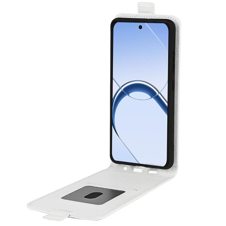For Realme 16 5G R64 Texture Single Vertical Flip Leather Phone Case