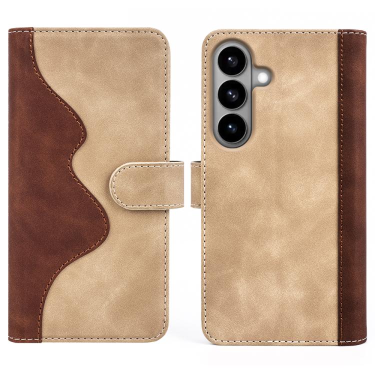 For Samsung Galaxy S26 5G Stitching Horizontal Flip Leather Phone Case
