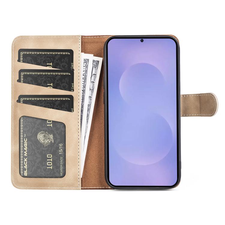 For Samsung Galaxy S26 5G Stitching Horizontal Flip Leather Phone Case