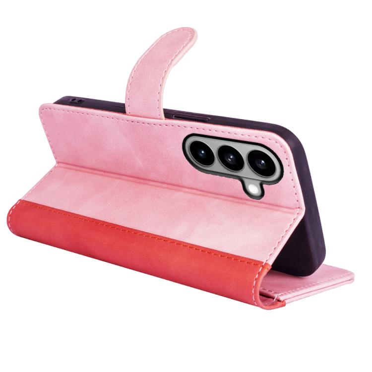 For Samsung Galaxy S26 5G Stitching Horizontal Flip Leather Phone Case