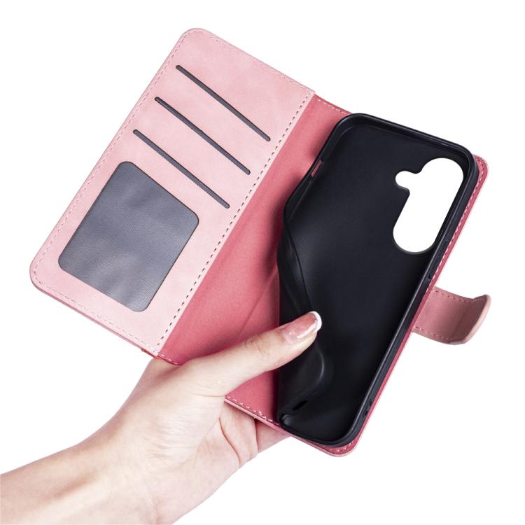For Samsung Galaxy S26 5G Stitching Horizontal Flip Leather Phone Case
