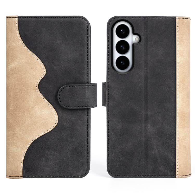 For Samsung Galaxy S26+ 5G Stitching Horizontal Flip Leather Phone Case