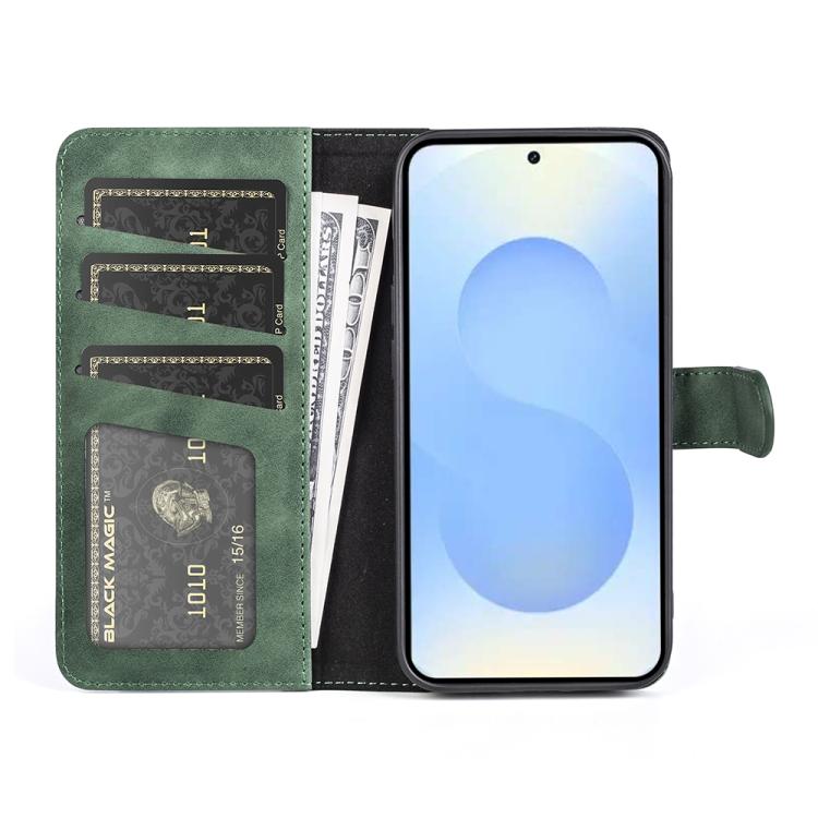 For Samsung Galaxy S26+ 5G Stitching Horizontal Flip Leather Phone Case