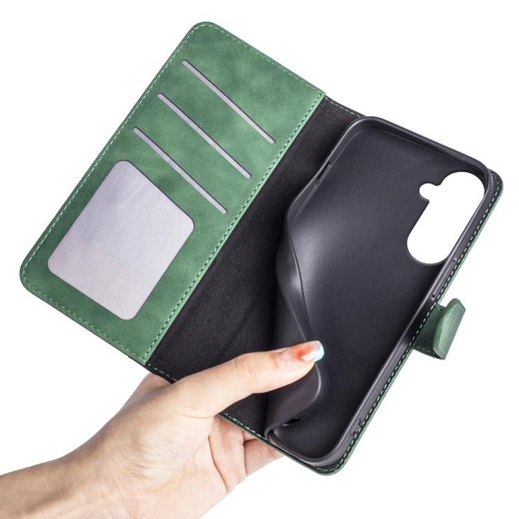 For Samsung Galaxy S26+ 5G Stitching Horizontal Flip Leather Phone Case