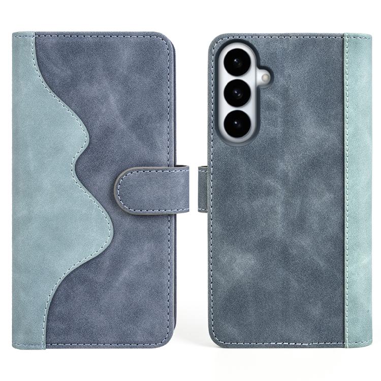 For Samsung Galaxy S26+ 5G Stitching Horizontal Flip Leather Phone Case