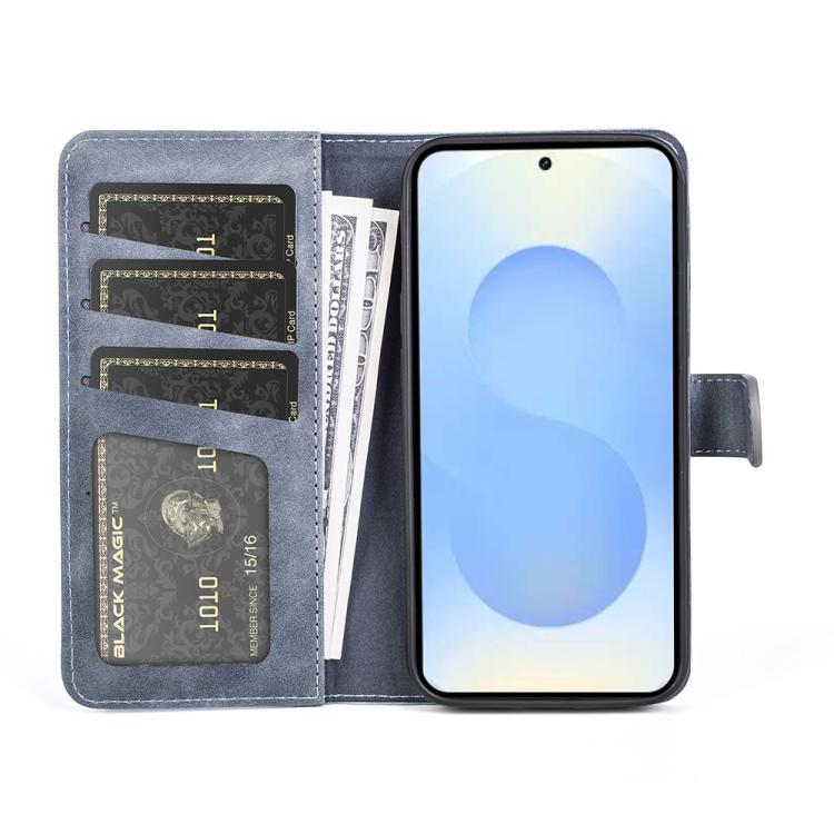 For Samsung Galaxy S26+ 5G Stitching Horizontal Flip Leather Phone Case