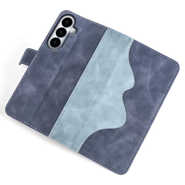 For Samsung Galaxy S26+ 5G Stitching Horizontal Flip Leather Phone Case