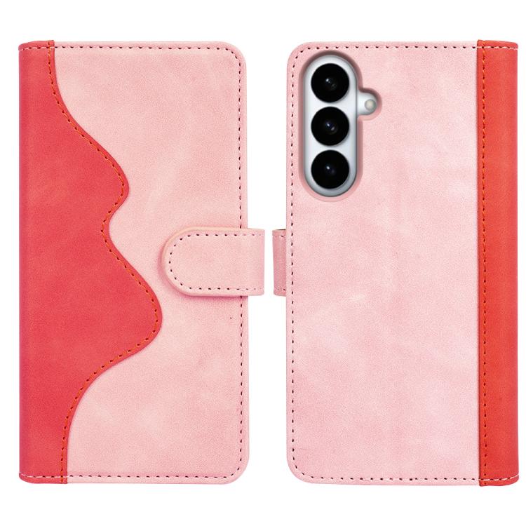 For Samsung Galaxy S26+ 5G Stitching Horizontal Flip Leather Phone Case