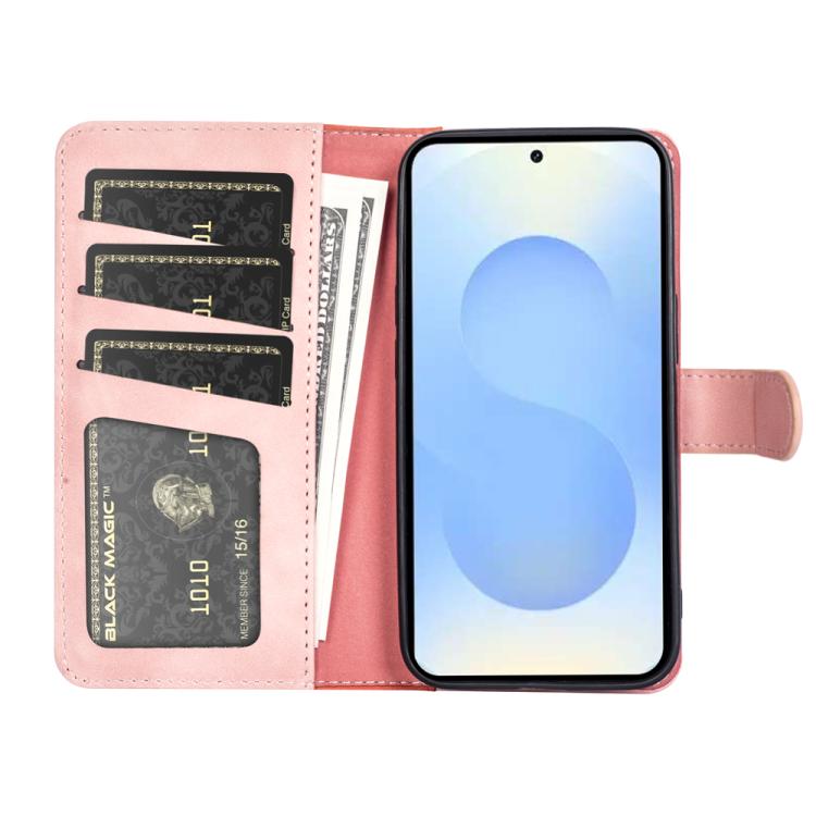 For Samsung Galaxy S26+ 5G Stitching Horizontal Flip Leather Phone Case