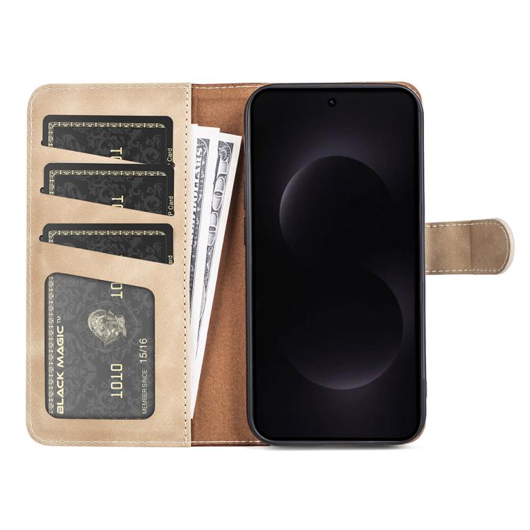 For Samsung Galaxy S26 Ultra 5G Stitching Horizontal Flip Leather Phone Case