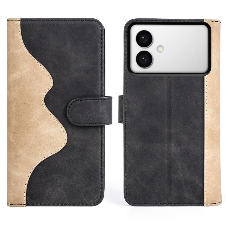 For Samsung Galaxy S26 Edge 5G Stitching Horizontal Flip Leather Phone Case