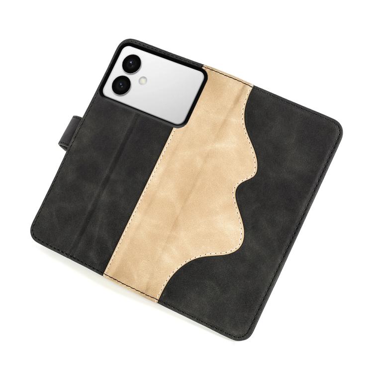 For Samsung Galaxy S26 Edge 5G Stitching Horizontal Flip Leather Phone Case