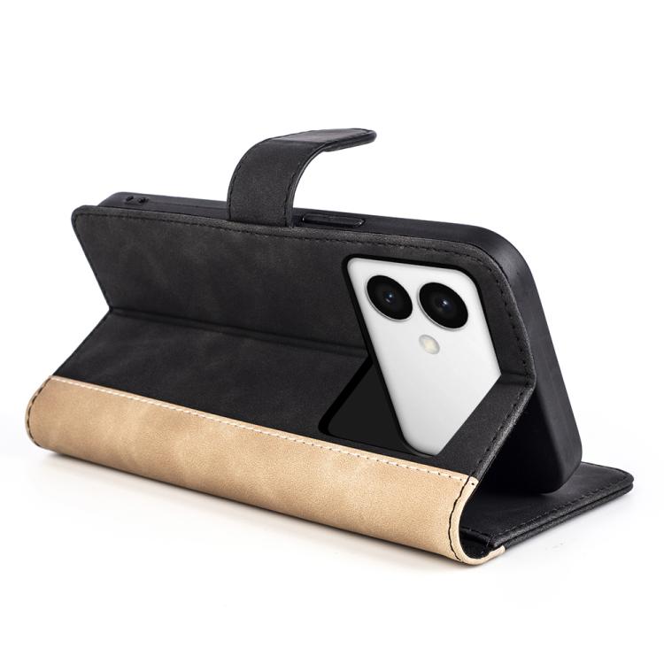 For Samsung Galaxy S26 Edge 5G Stitching Horizontal Flip Leather Phone Case
