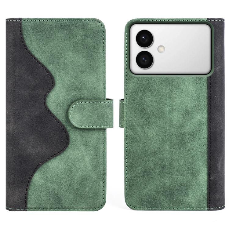 For Samsung Galaxy S26 Edge 5G Stitching Horizontal Flip Leather Phone Case
