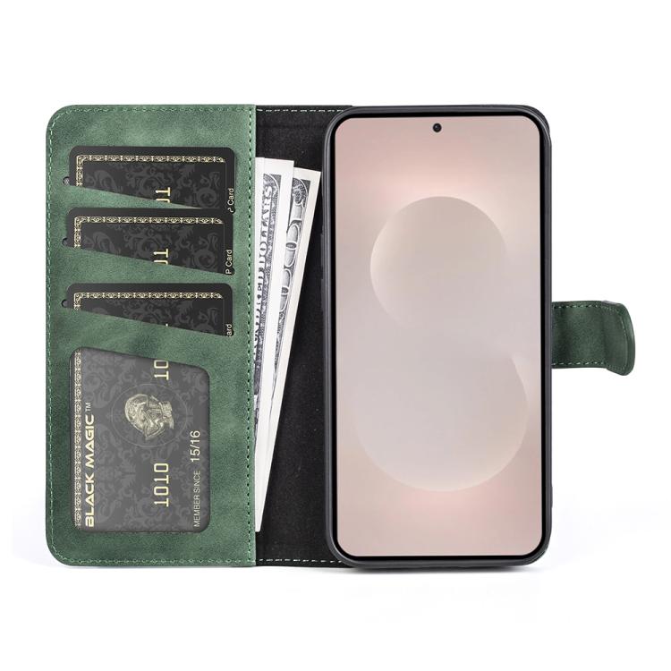 For Samsung Galaxy S26 Edge 5G Stitching Horizontal Flip Leather Phone Case