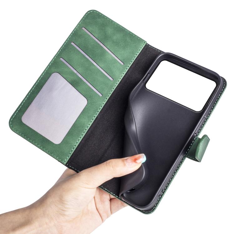 For Samsung Galaxy S26 Edge 5G Stitching Horizontal Flip Leather Phone Case