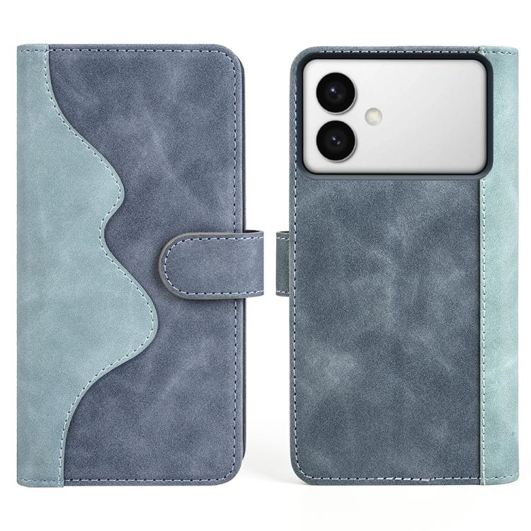 For Samsung Galaxy S26 Edge 5G Stitching Horizontal Flip Leather Phone Case
