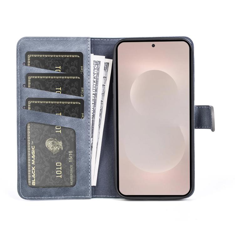 For Samsung Galaxy S26 Edge 5G Stitching Horizontal Flip Leather Phone Case
