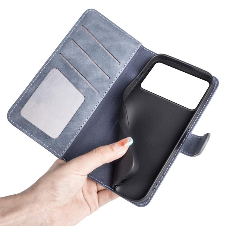 For Samsung Galaxy S26 Edge 5G Stitching Horizontal Flip Leather Phone Case