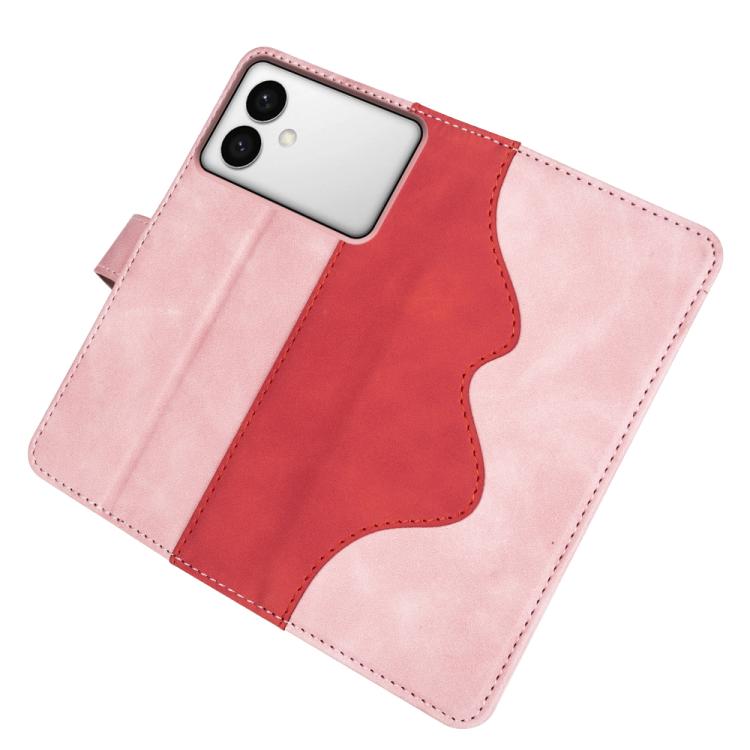 For Samsung Galaxy S26 Edge 5G Stitching Horizontal Flip Leather Phone Case