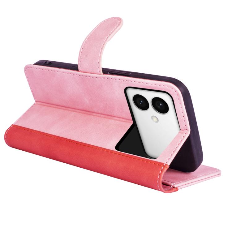For Samsung Galaxy S26 Edge 5G Stitching Horizontal Flip Leather Phone Case