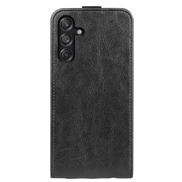 For Samsung Galaxy M55 5G R64 Texture Single Vertical Flip Leather Phone Case