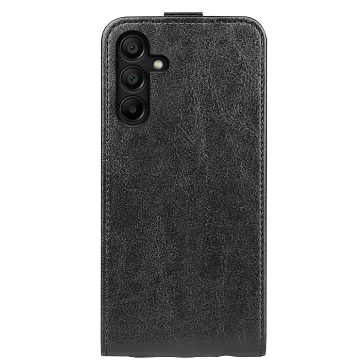 For Samsung Galaxy M15 5G R64 Texture Single Vertical Flip Leather Phone Case