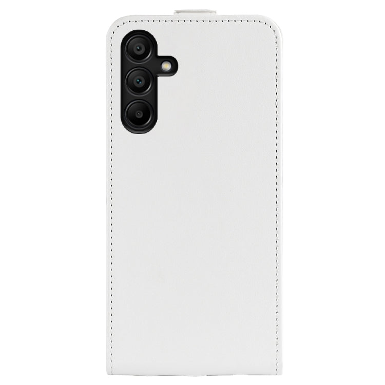 For Samsung Galaxy M15 5G R64 Texture Single Vertical Flip Leather Phone Case