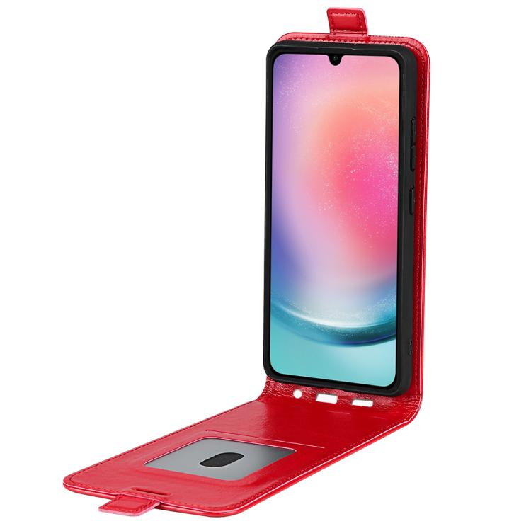For Samsung Galaxy A16 5G R64 Texture Single Vertical Flip Leather Phone Case