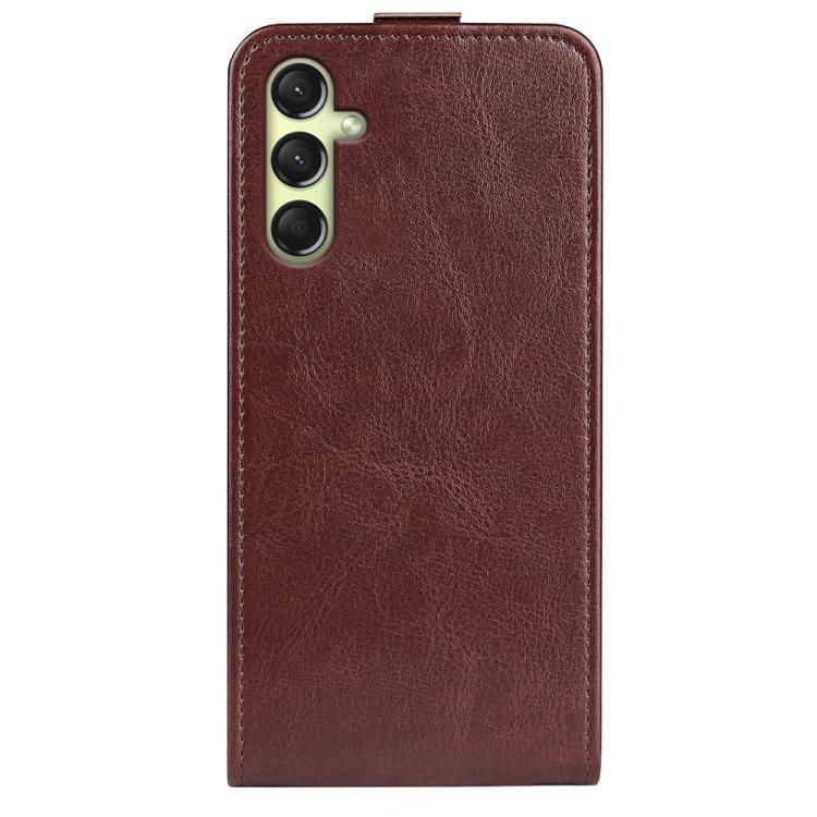 For Samsung Galaxy A16 5G R64 Texture Single Vertical Flip Leather Phone Case