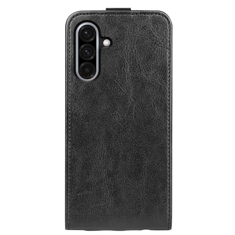 For Samsung Galaxy A36 R64 Texture Single Vertical Flip Leather Phone Case