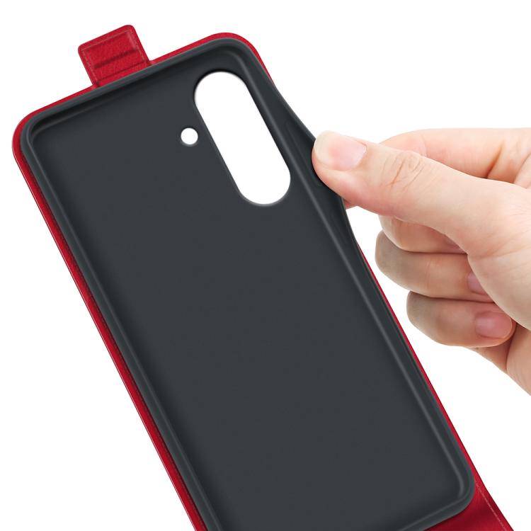 For Samsung Galaxy A36 R64 Texture Single Vertical Flip Leather Phone Case