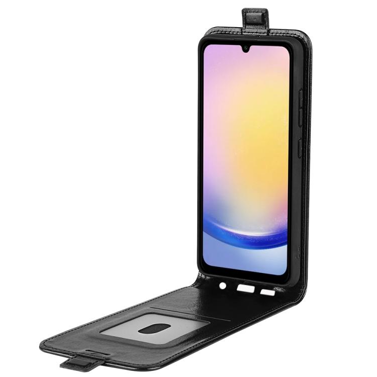 For Samsung Galaxy A26 5G R64 Texture Single Vertical Flip Leather Phone Case