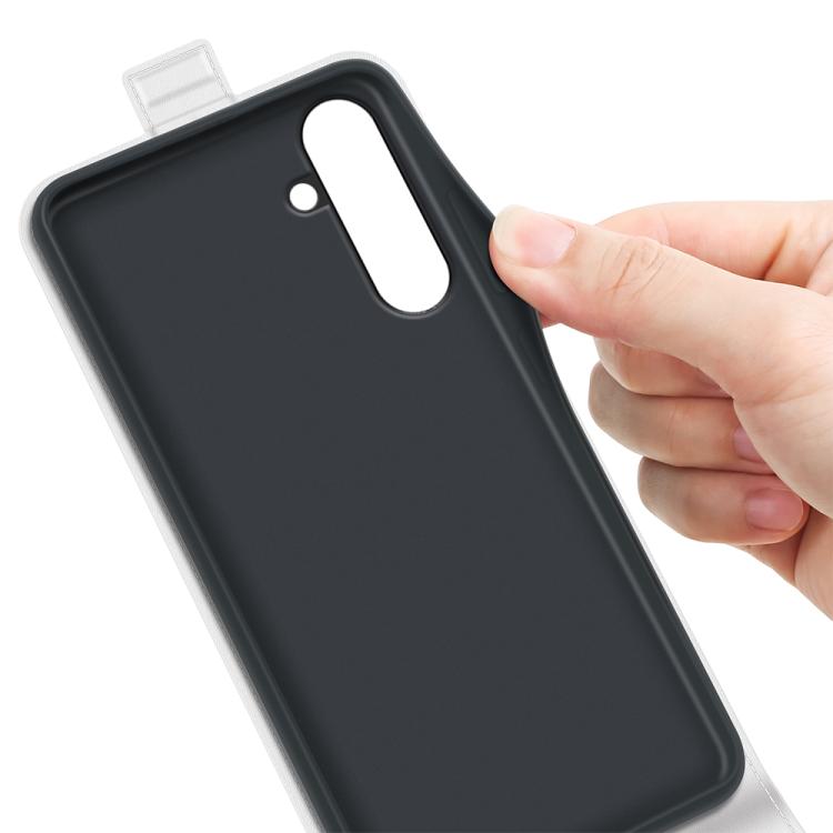 For Samsung Galaxy A26 5G R64 Texture Single Vertical Flip Leather Phone Case