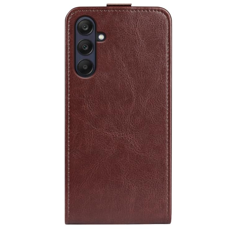 For Samsung Galaxy A26 5G R64 Texture Single Vertical Flip Leather Phone Case