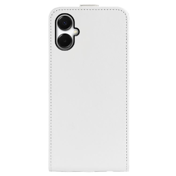 For Samsung Galaxy A06 5G R64 Texture Single Vertical Flip Leather Phone Case