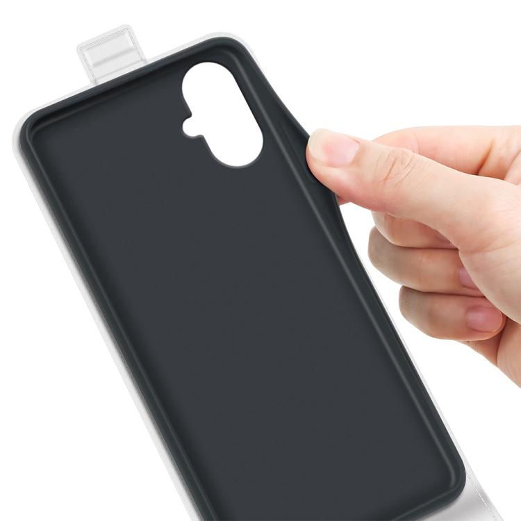 For Samsung Galaxy A06 5G R64 Texture Single Vertical Flip Leather Phone Case