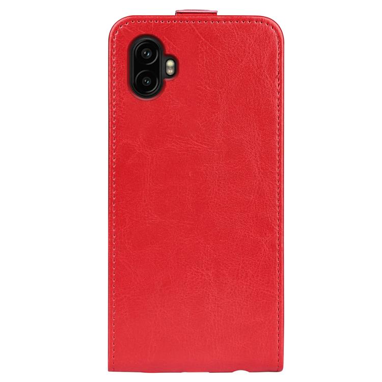 For Samsung Galaxy Xcover 7 Pro R64 Texture Single Vertical Flip Leather Phone Case
