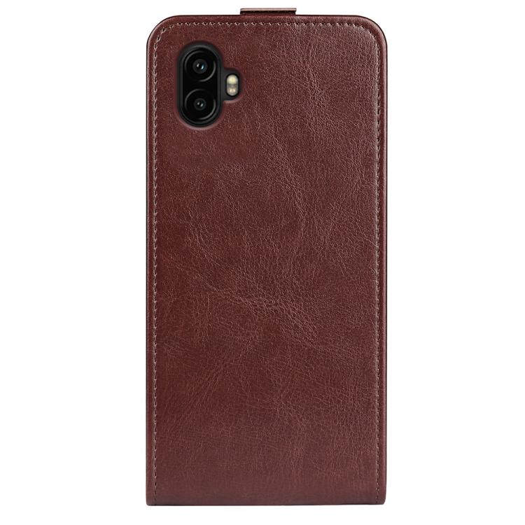 For Samsung Galaxy Xcover 7 Pro R64 Texture Single Vertical Flip Leather Phone Case
