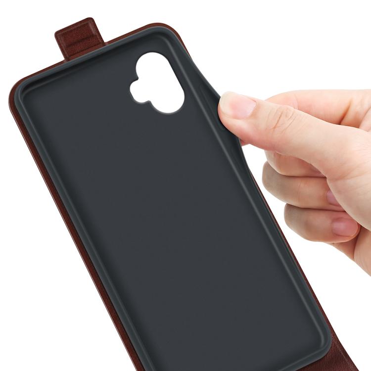 For Samsung Galaxy Xcover 7 Pro R64 Texture Single Vertical Flip Leather Phone Case