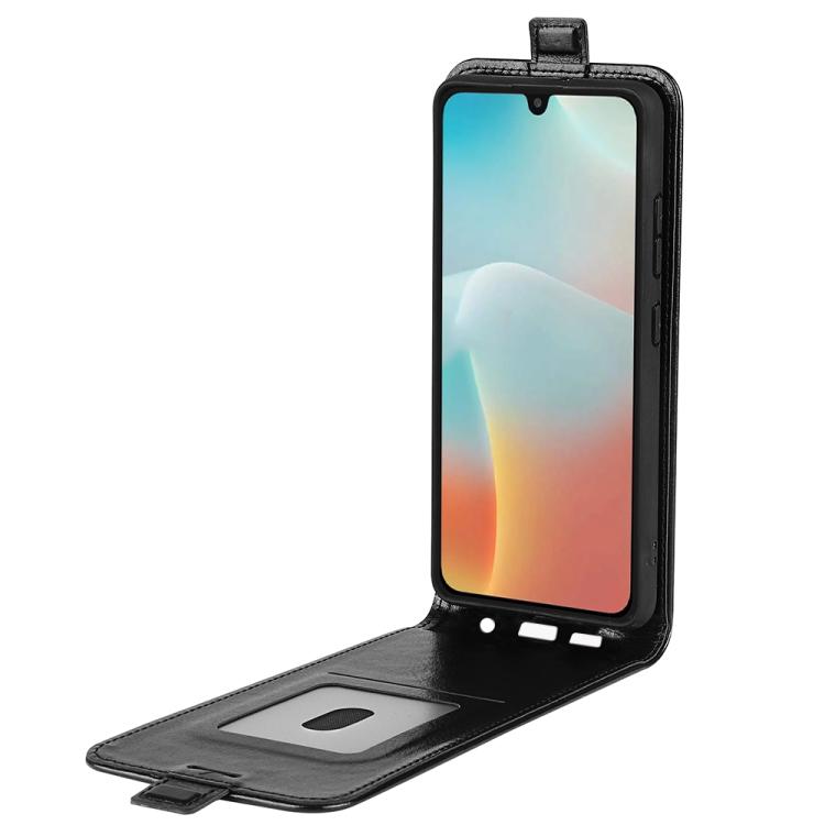 For Samsung Galaxy M16 / F16 R64 Texture Single Vertical Flip Leather Phone Case