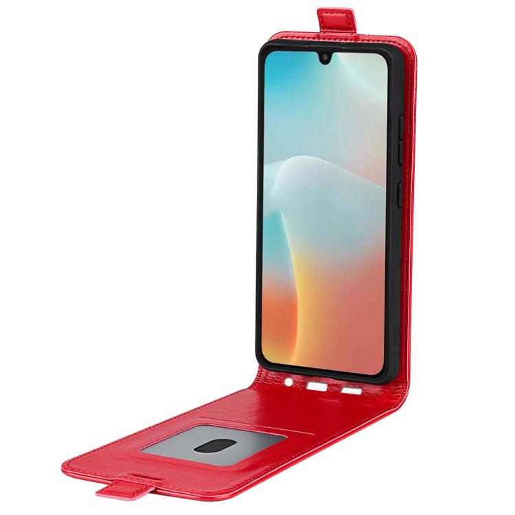 For Samsung Galaxy M16 / F16 R64 Texture Single Vertical Flip Leather Phone Case