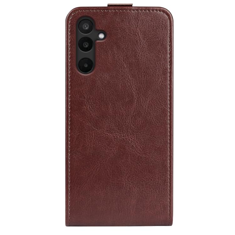 For Samsung Galaxy M16 / F16 R64 Texture Single Vertical Flip Leather Phone Case