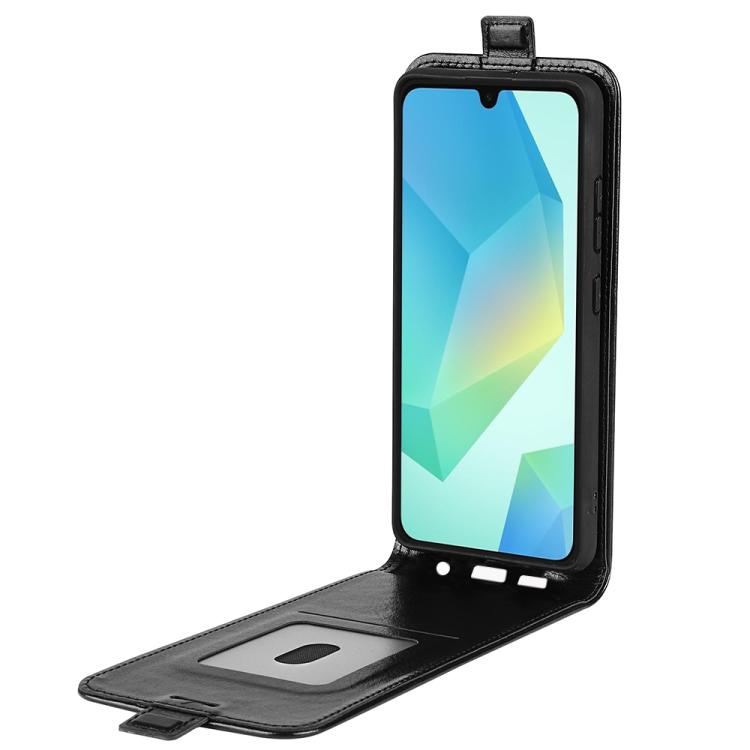 For Samsung Galaxy A17 5G R64 Texture Single Vertical Flip Leather Phone Case