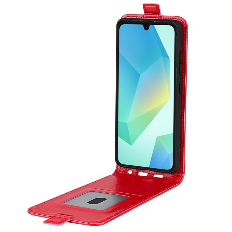 For Samsung Galaxy A17 5G R64 Texture Single Vertical Flip Leather Phone Case