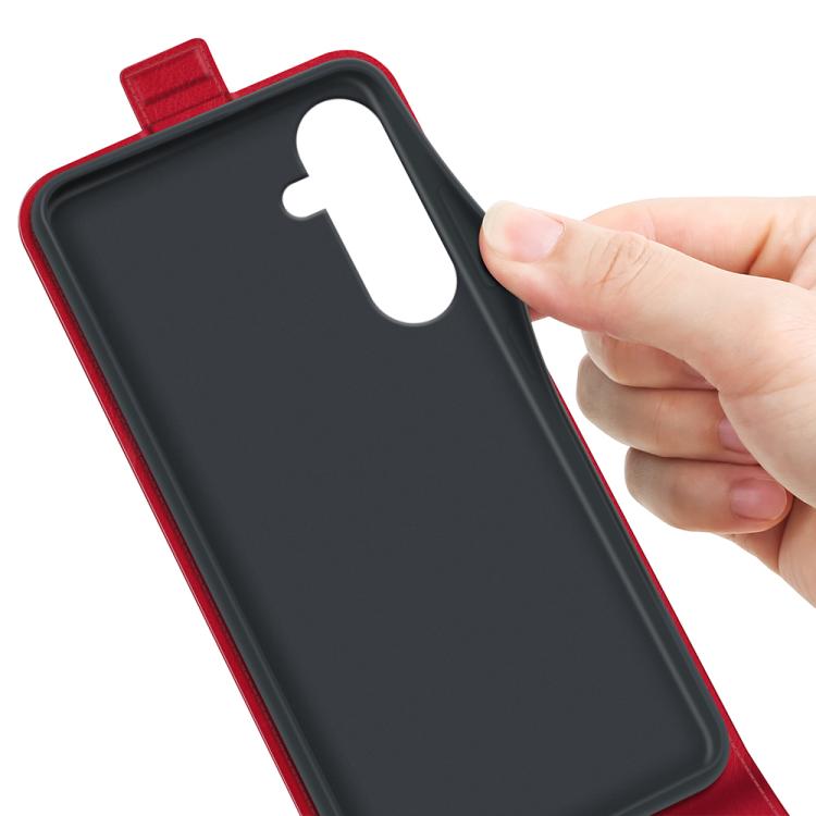 For Samsung Galaxy A17 5G R64 Texture Single Vertical Flip Leather Phone Case