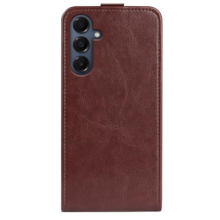 For Samsung Galaxy A17 5G R64 Texture Single Vertical Flip Leather Phone Case